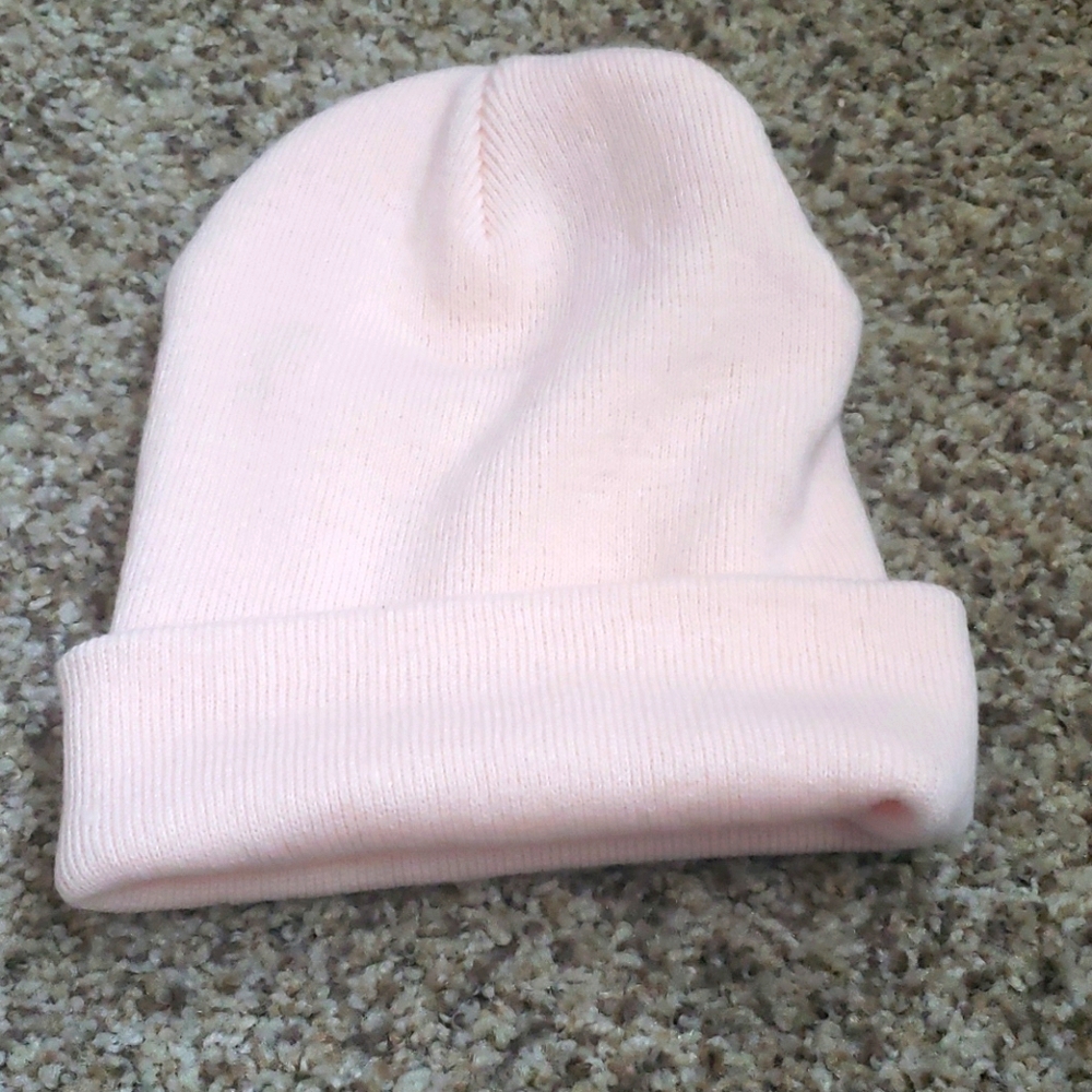 Pink beanie
